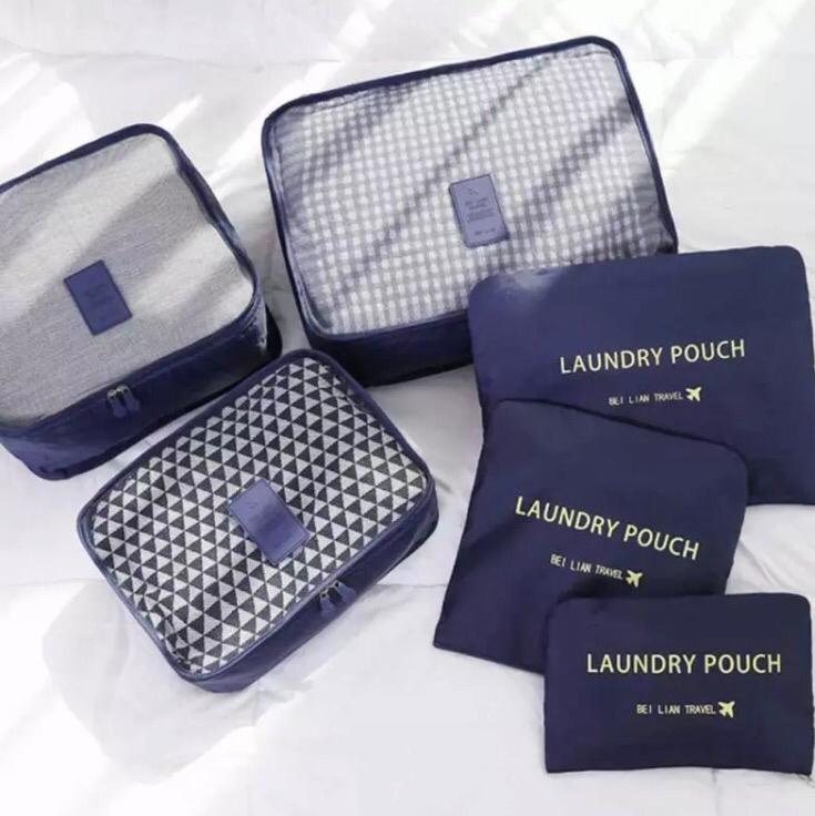 Set Organizador de Maleta 6 PCS – Orden Total en tus Viajes | ¡El desorden en tu equipaje ya no será problema! | Empaca con orden desde HOY, no esperes más 🛒
