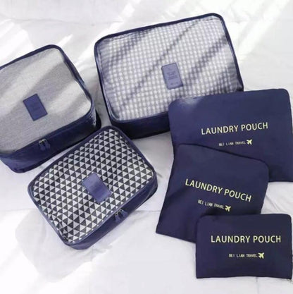 Set Organizador de Maleta 6 PCS – Orden Total en tus Viajes | ¡El desorden en tu equipaje ya no será problema! | Empaca con orden desde HOY, no esperes más 🛒