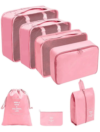 Set Organizador de Maleta 6 PCS – Orden Total en tus Viajes | ¡El desorden en tu equipaje ya no será problema! | Empaca con orden desde HOY, no esperes más 🛒