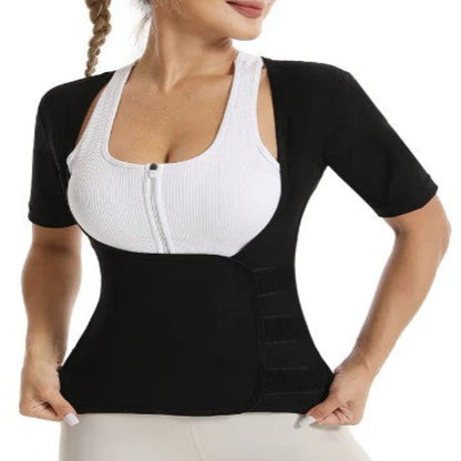 Faja camisa térmica: Moldea, Suda y Reduce desde el primer uso | Tu cambio físico empieza HOY PROMO 🔥