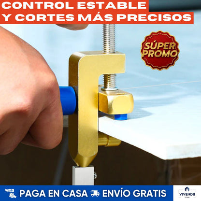 CORTADOR 2 EN 1; VIDRIO Y CERAMICA: Logra cortes profesionales🎯