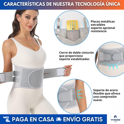 Faja Lumbar MaxSoporte | Soporte firme y alivio inmediato sin sacrificar comodidad 🛒