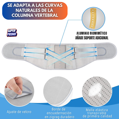 Faja Lumbar MaxSoporte | Soporte firme y alivio inmediato sin sacrificar comodidad 🛒
