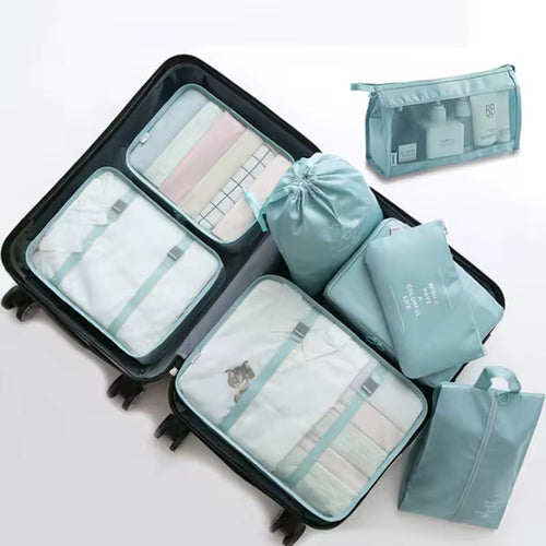 Set Organizador de Maleta 6 PCS – Orden Total en tus Viajes | ¡El desorden en tu equipaje ya no será problema! | Empaca con orden desde HOY, no esperes más 🛒