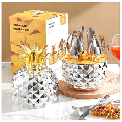 Set de Cubiertos Premium de 24 Piezas 🍴