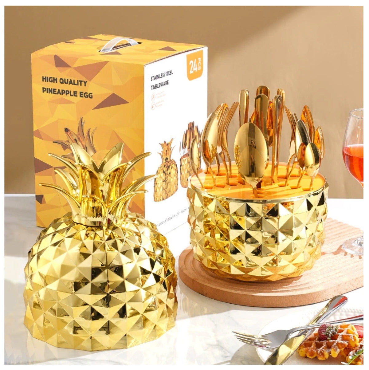 Set de Cubiertos Premium de 24 Piezas 🍴
