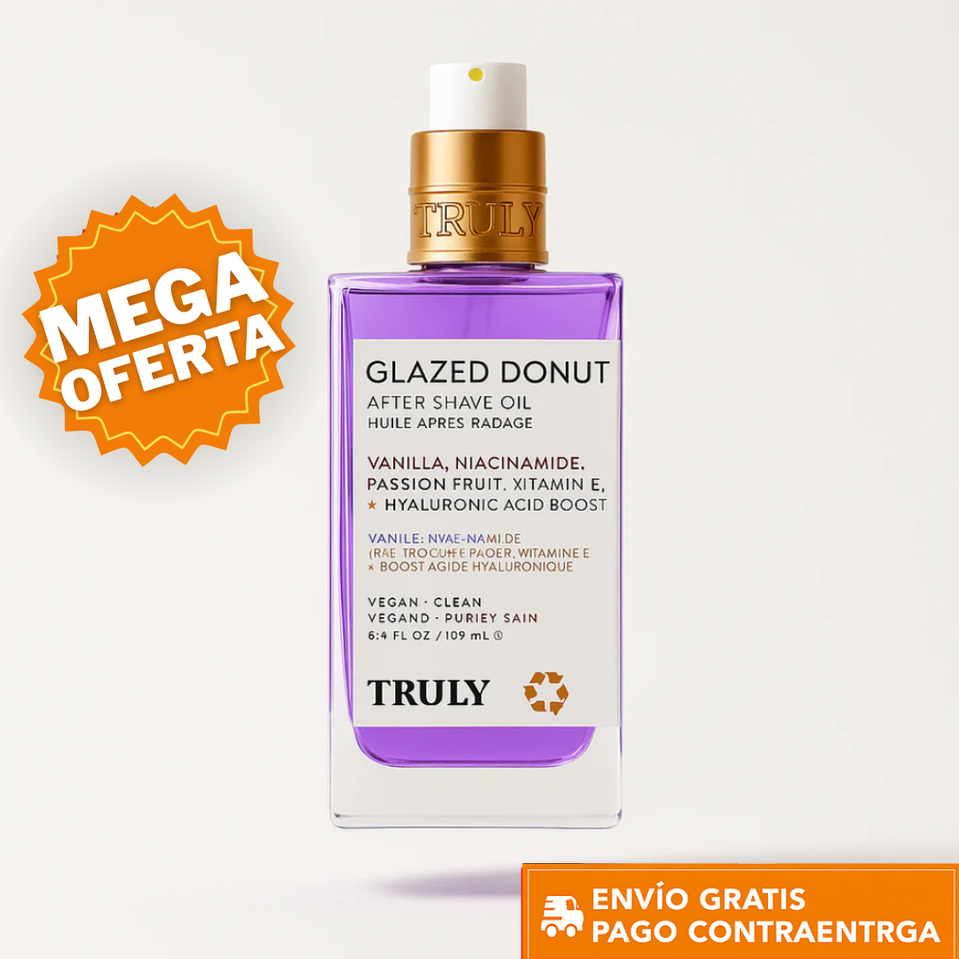 Oferta Especial 2x1: Truly™  Glazed Donut atter shave oil