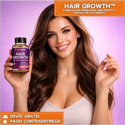 HairGrowth™: Cabello Más Estimulado, Más Fuerte y con Mayor Crecimiento
